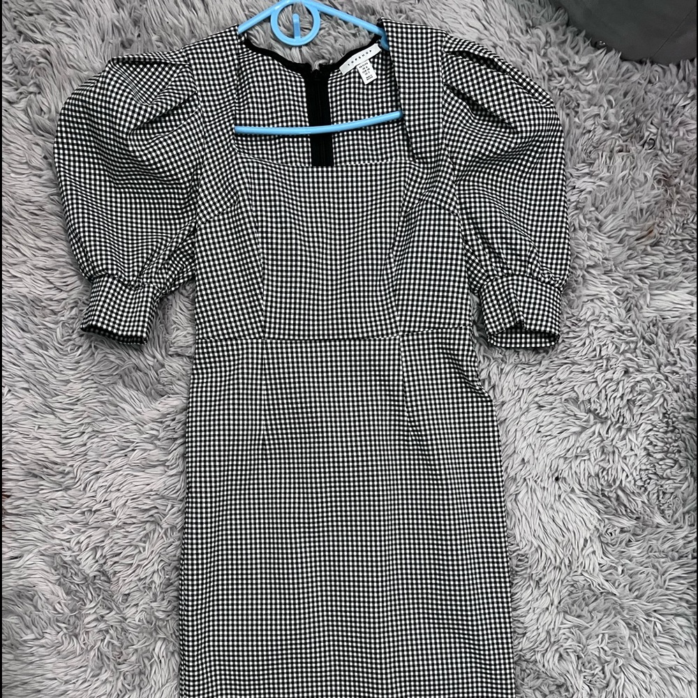 Top shop Plaid Dress